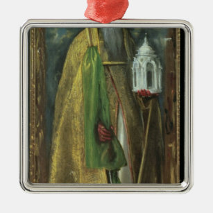 St Augustine von Flusspferd 1590 Silbernes Ornament