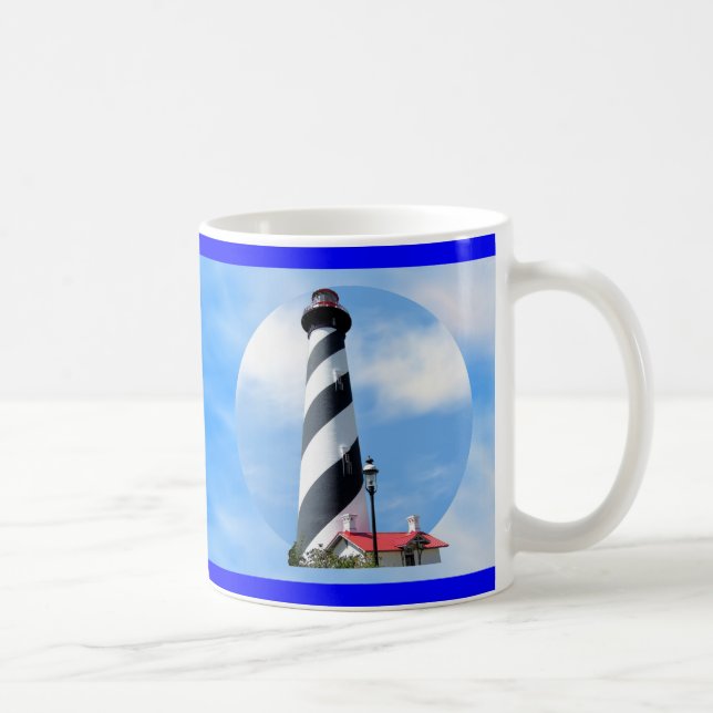 St- Augustineleuchtturm-Schale Kaffeetasse (Rechts)