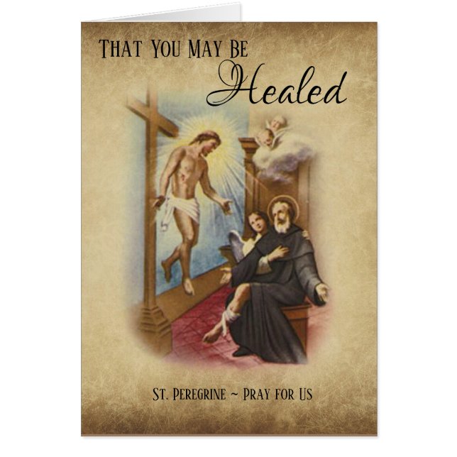 St. Ausländischer Schutzpatron von (Vorne)