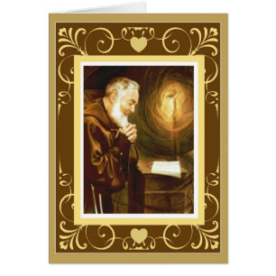 St Autel de crucifix de prêtre de l'aumônier Pio