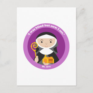St. Ava Postkarte