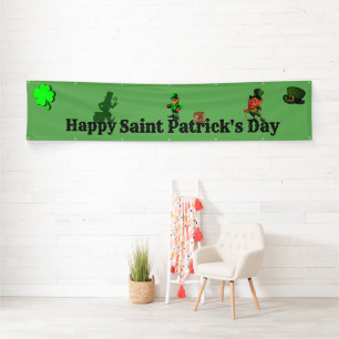 ST. Bannière de la fête de PATRICK