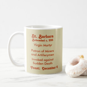 St. Barbara (BK 001) Kaffeetasse 1c