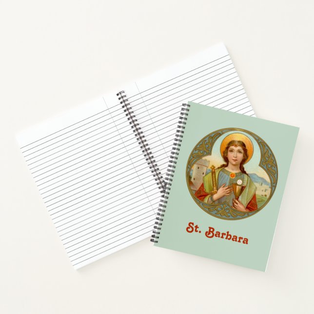 St. Barbara (BK 001) Notizbuch (Innenseite)