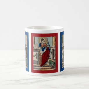 St. Barbara & Field Artillery (M 007) Café Mug 3