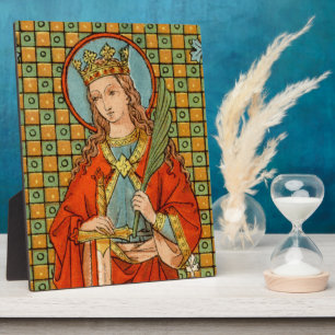 St. Barbara (JP 01) 20x25 cm Fotoplatte