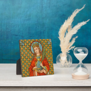 St. Barbara (JP 01) 5,25"x5,25" Fotoplatte