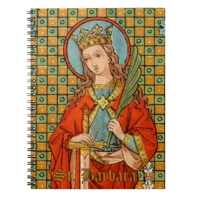St. Barbara (JP 01) (Stil 1) Notizblock (Vorderseite)