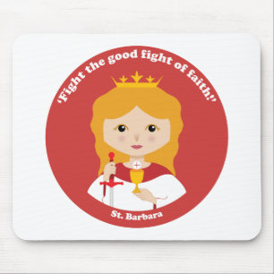 St. Barbara Mousepad