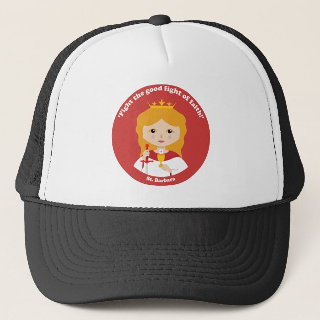 St. Barbara Truckerkappe (Vorderseite)