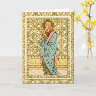 St. Barnabas der Apostel (RLS 02) Leere Grußkarte Karte