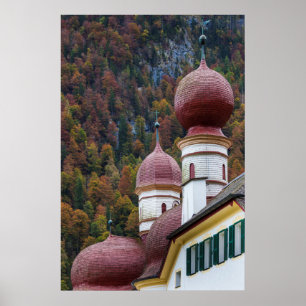 St. Bartholomä Kapelle, Bayern Poster