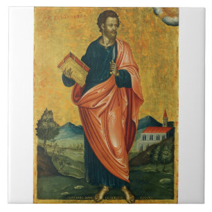 St. Bartholomäw, das orthodoxe Apostelsymbol Fliese
