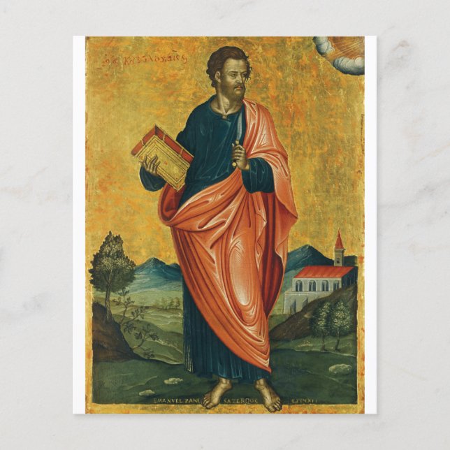 St. Bartholomäw, das orthodoxe Apostelsymbol Flyer (Vorne)