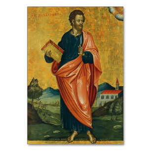 St. Bartholomäw, das orthodoxe Apostelsymbol Tischnummer