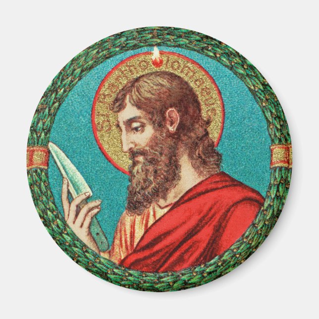 St. Bartholomew der Apostel (JMAS 03) Magnet (Vorne)