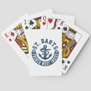 St- BartsFranzösische Antillen Spielkarten