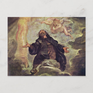 St. Basil von Rubens Peter Paul (beste Qualität) Postkarte