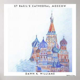 St. Basil's Cathedral Poster Print