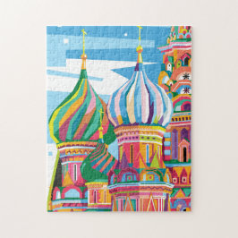 St. Basil's Cathedral Russland Farbenfrohe Pop Kun