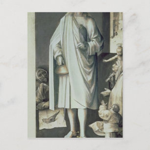 St. Bavo, außerhalb des rechten Flügels Postkarte