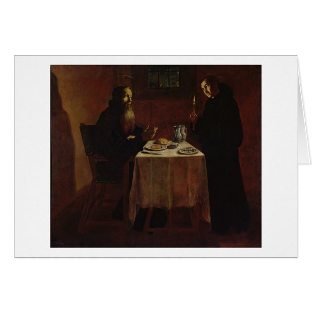 St. Benedict, der St. Maur segnet (Vorderseite (Horizontal))