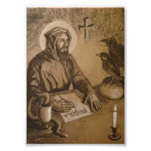 St. Benedict, Impression photo 5"x7"
