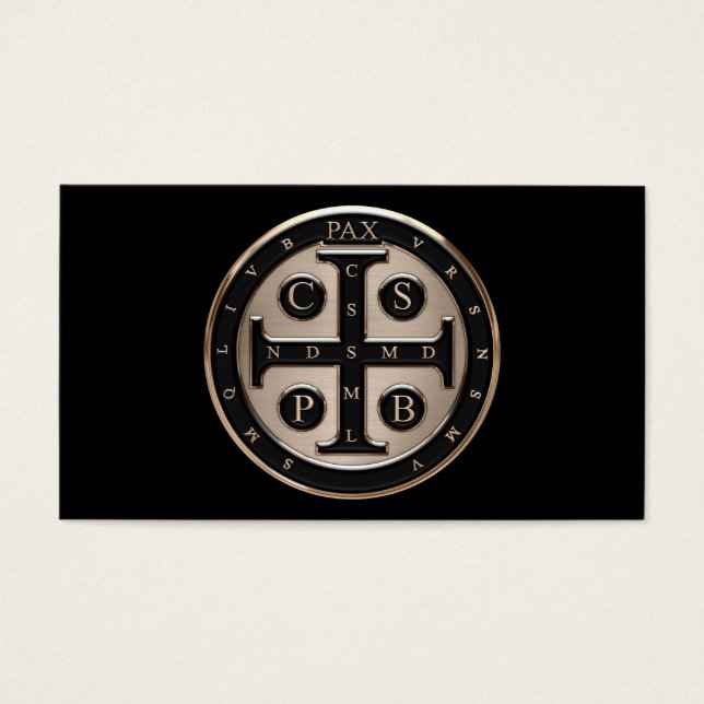 St. Benedict-Medaille (Vorderseite)