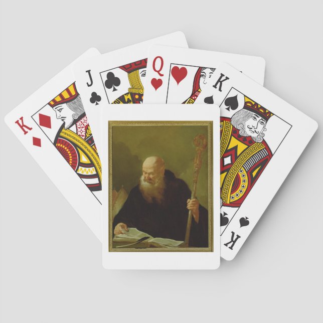 St. Benedict Spielkarten (Rückseite)