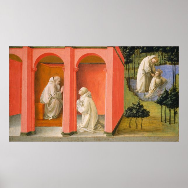 St. Benedikt - Filippino Poster (Vorne)