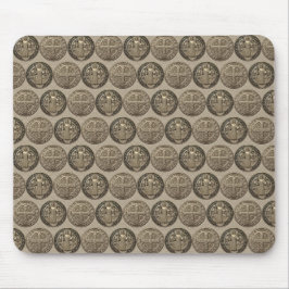 St. Benedikt-Medaillon-Mauspad Mousepad