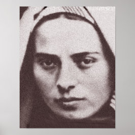 ST BERNADETTE POSTER