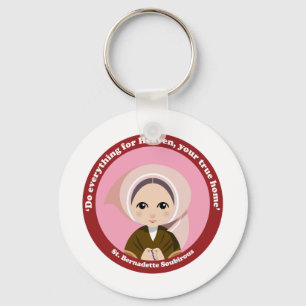 St. Bernadette Soubirous Schlüsselanhänger