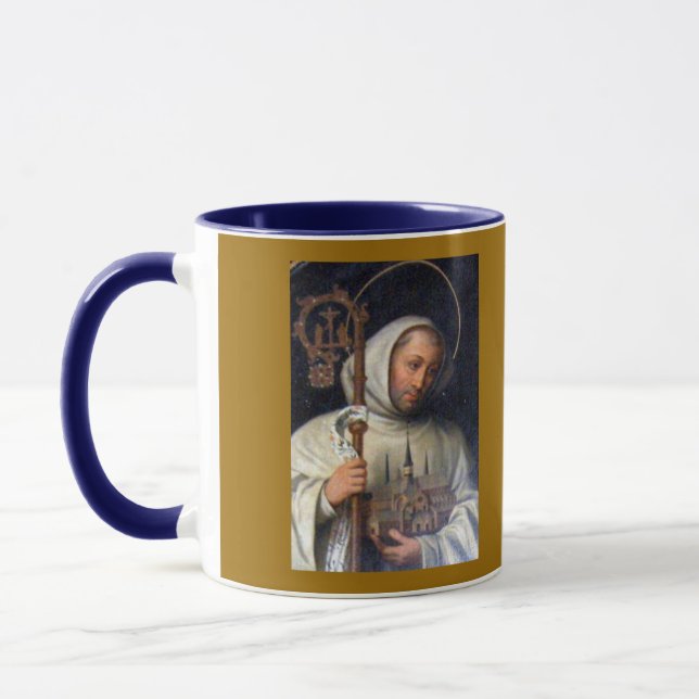 St Bernard de tasse de Clairvaux (Gauche)