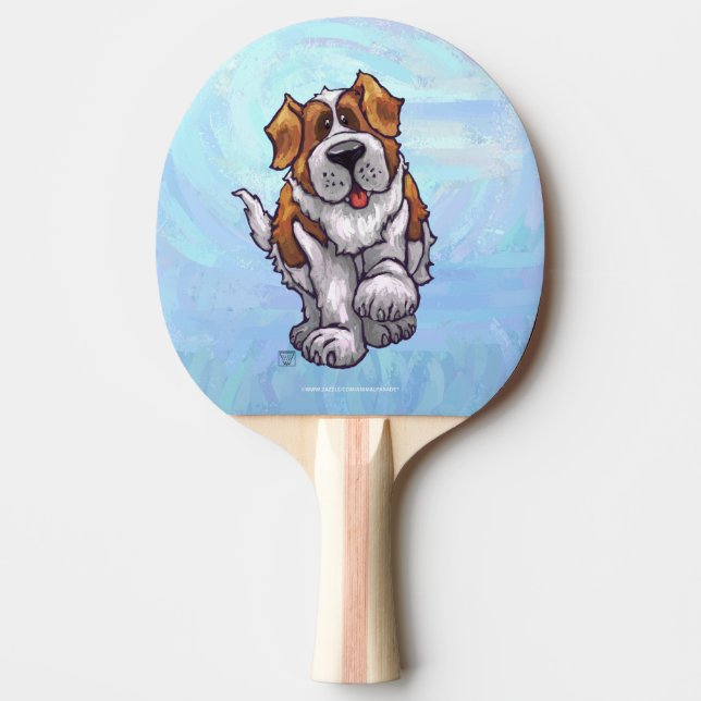 St. Bernard Geschenke & Accessoires Tischtennis Schläger (Vorderseite)