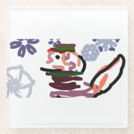 st bernard glasuntersetzer