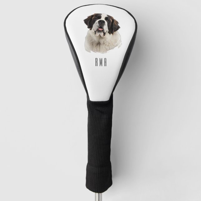 St Bernard Golf Headcover (Vorderseite)