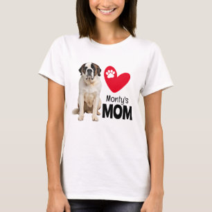St Bernard Personalisiert Mama T - Shirt