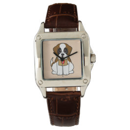 St. Bernard Puppy Armbanduhr