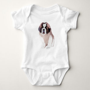 St. Bernard Puppy Baby Strampler