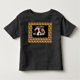 St. Bernard Puppy Kleinkind T-shirt