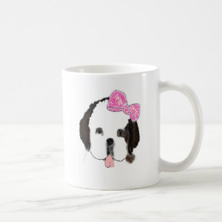 St Bernard Puppy Mug - Slobbers Puppy Log Series