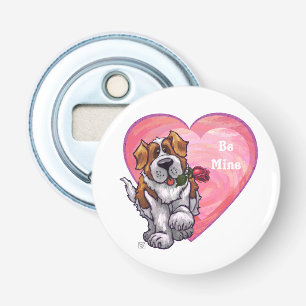 St. Bernard Valentinstag Flaschenöffner