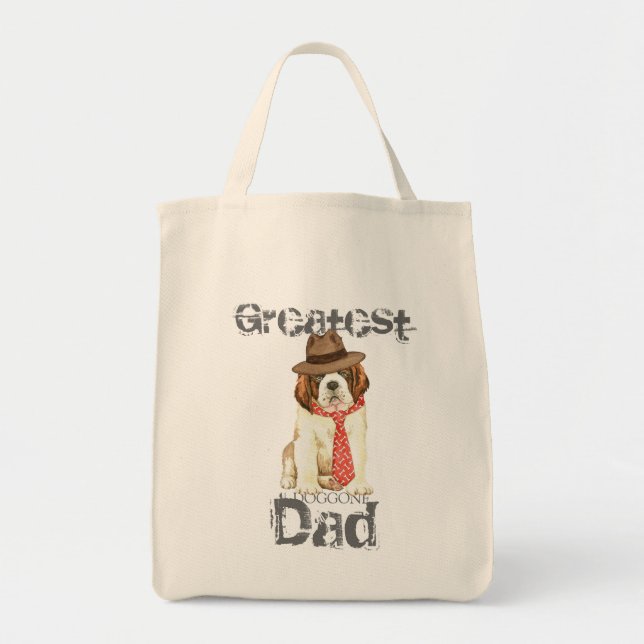 St. Bernard Vater Tragetasche (Vorne)