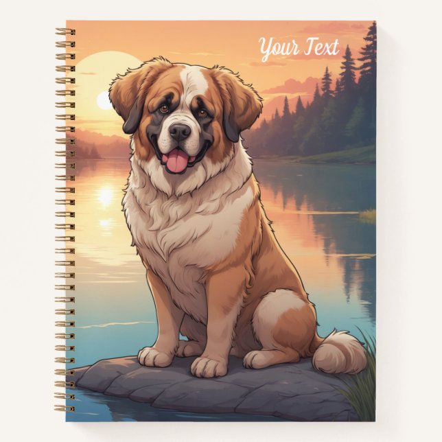 St. Bernhard am See Notizbuch (Vorderseite)