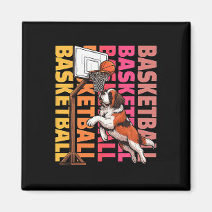 St. Bernhard Skizze Sport Hundeliebhaber Magnet