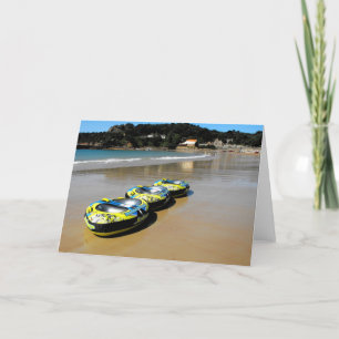 St Brelade's Beach bei Ebbe Feiertagskarte