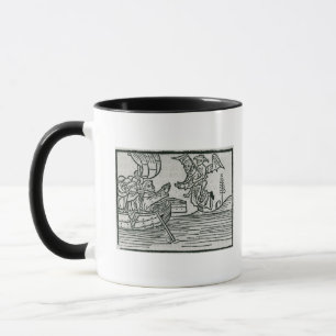 St. Brendan und der Dämon Tasse