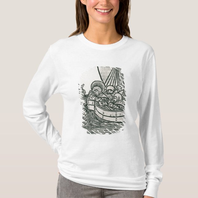 St. Brendan und die Sirene T-Shirt (Vorderseite)