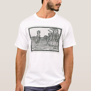 St. Brendan und die Sirene T-Shirt